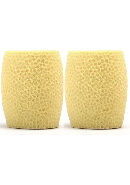 2 Adet Diş Fırçalık,macunluk Sarı Petek Desenli Poliresin 8X8X10CM 400ML Banyo Seti modelleri