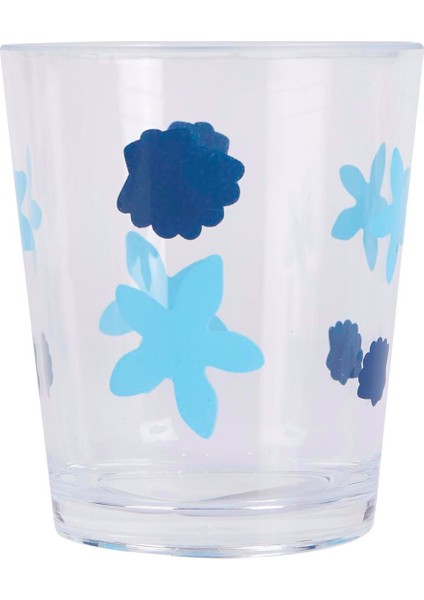 2 Adet Diş Fırçalık ve Macun Kabı Benekli Akrilik 8X8X9CM Banyo Seti