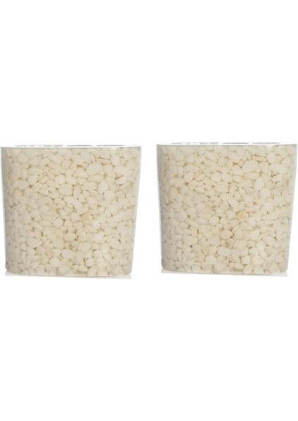 2 Adet Diş Fırçalık Deniz Taşı El Yapımı 400 gr 10X5X9CM Banyo Seti modelleri