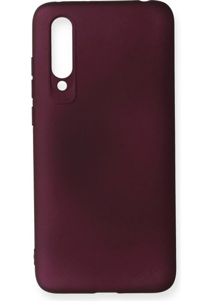 Newface Xiaomi Mi 9 Lite Kılıf First Silikon - Mürdüm