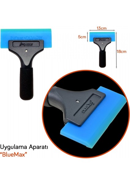 Cam Filmi Uygulama Aparatı Bluemax Saplı 3801009 fiyatları