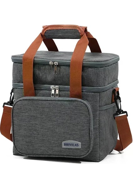 Büyük Kapasiteli Öğle Yemeği Kutusu Öğle Yemeği Çantası, Sıcak/soğuk/taze Tutar, Yiyecekleri Mide ve Kalp Için Sıcak Tutar, Uzun Süre Sıcak Tutar (Yurt Dışından)