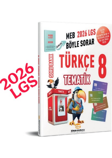2026 LGS Türkçe Tematik Soru Bankası