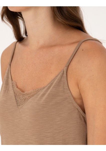 Kadın Vizon Şort Pijama Takımı 50319061-575