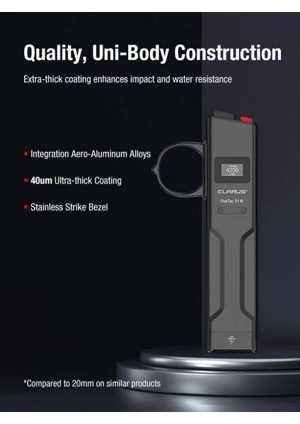 Flat Tac X1 K (Yüzüklü)
