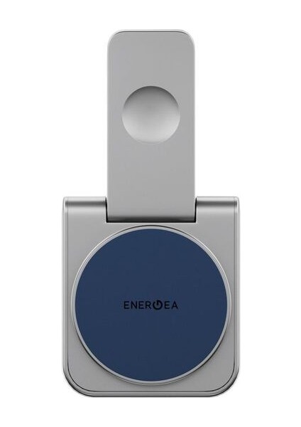 Qi2 Sertifikalı 17.5W 2’si 1 Arada Kablosuz Şarj Cihazı – 2.5W Apple Watch ile Uyumlu Dahili Şarj, iPhone ile Uyumlu 15W Hızlı Şarj, Ultra Ince 16MM Taşınabilir Stand, Magduo, Gri indirimleri