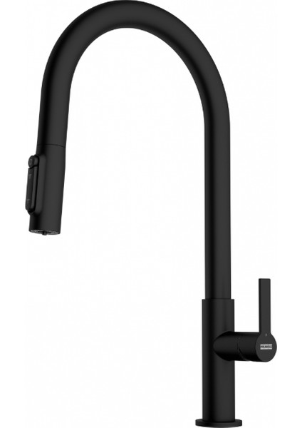 Maris Slim Clear Water Matt Black Armatür Filtre Kiti-Filtre Dahildir