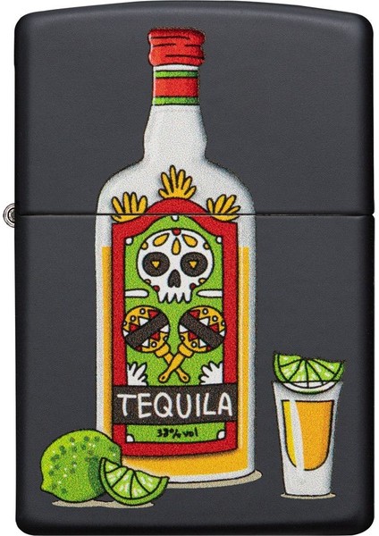 Tequila Black Matte Dizayn Çakmak