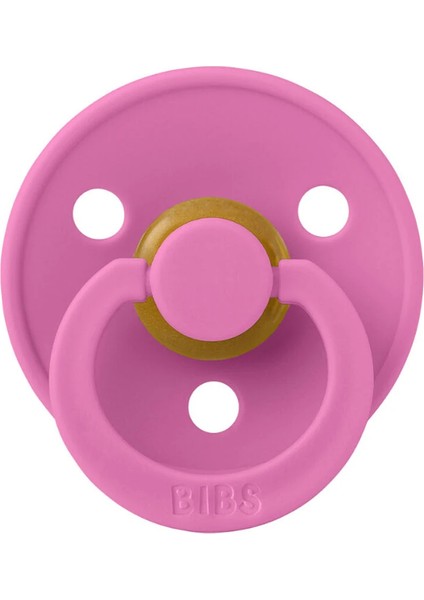 Bibs Colour Kauçuk Emzik 6-18 Ay Bubblegum