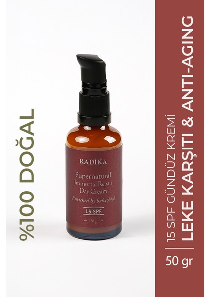 / Supernatural Gündüz Kremi / 15 Spf Koruma / Nemlendirici, Besleyici