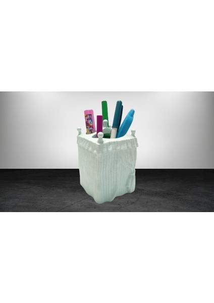 2 Adet Kalemlik Deniz Feneri Model Poliresin Ofis Gereci 7X7X12CM modelleri