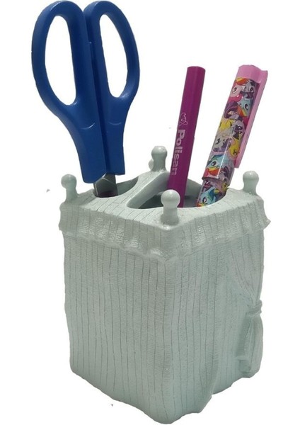 2 Adet Kalemlik Deniz Feneri Model Poliresin Ofis Gereci 7X7X12CM fırsatları