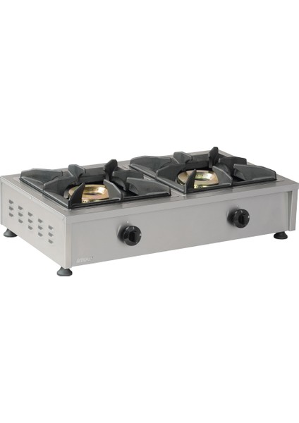 OCK.03.N21 Çiftli Ocak, 71X43X21 Cm, Doğalgazlı