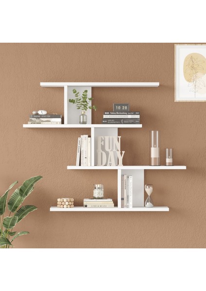 Shelf 24 Duvar Rafı Beyaz WL24-W