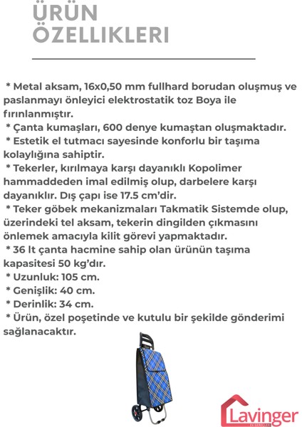 58A Pazar Arabası Plus Katlanabilir (Büyük Tekerlekli) Su Geçirmez fırsatları