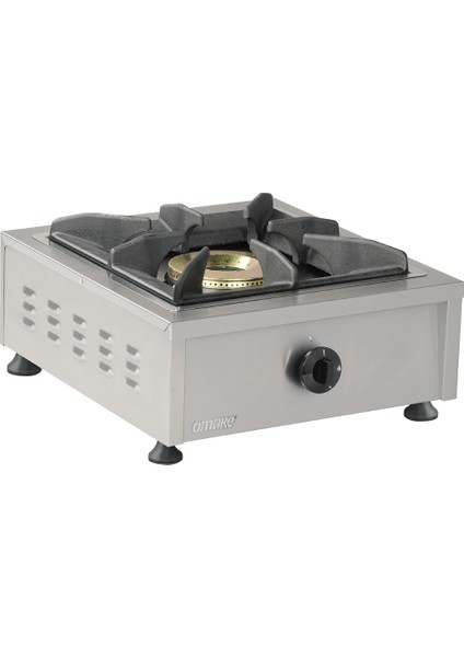 Gazlı Set Üstü Tekli Mini Ocak, 37X43X21 Cm, OCK03.N11