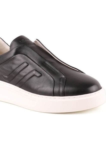 L5552 Siyah Erkek Deri Casual Ayakkabı indirimleri