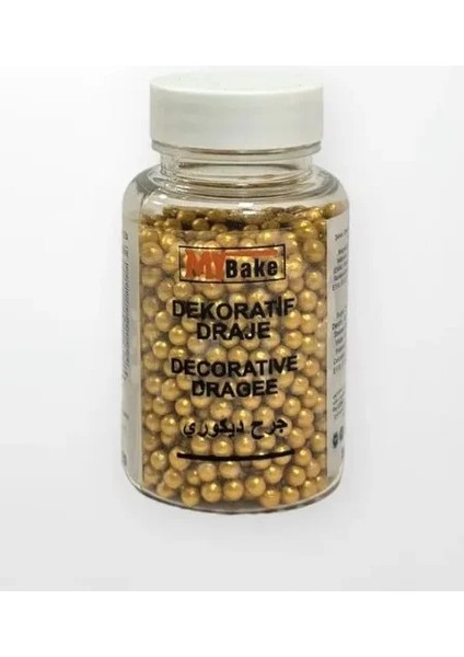 Gold Dekoratif Draje – 4 mm