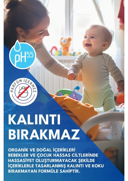 Baby Organik Leke Çıkarıcı 500 ml - Bebek Kıyafetleri İçin Hassas Formül, Türkiye'de Üretilmiştir, Renk Koruma Konsantresi