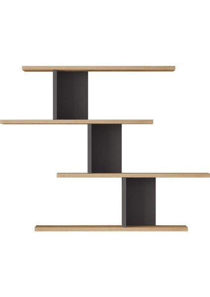 Shelf 24 Duvar Rafı Sepet-Antrasit WL24-SA modelleri