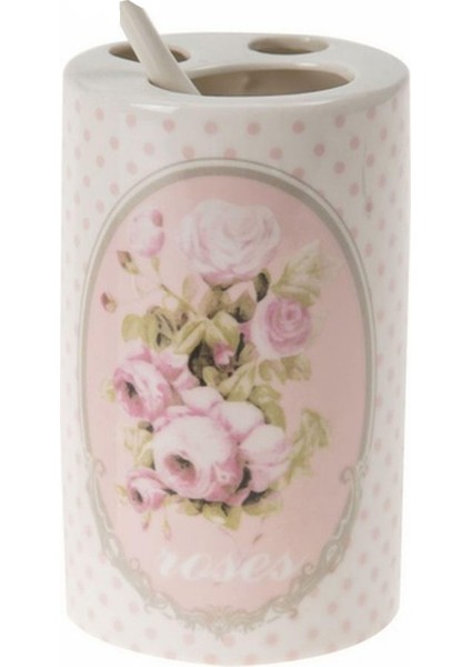 2 Adet Kalemlik Bahar Desenli Seramik Ofis Gereci 7X7X11CM fırsatları