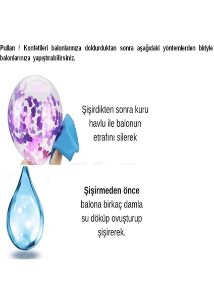 Parti Zamanı Gold Konfetili Şeffaf Balon Seti : 12" Balon 5 Adet - 1 Paket Balon Konfetisi (Pulu) fiyatları