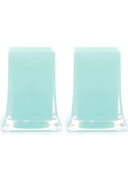 2 Adet Kalemlik Buz Mavi Renkli Ofis Gereci 6X6X10CM 300ML fiyatları