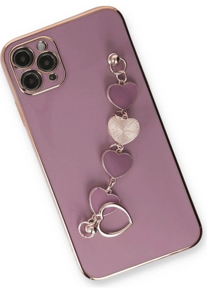 Newface iPhone 11 Pro Max Kılıf Esila Silikon - Mor fiyatları