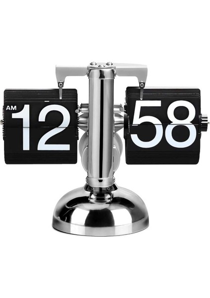 Sayfa Çevirmeli Masa Saati modern Retro Tasarım Flip Clock Ev ve Ofis Dekoratif Masaüstü Saat Hediye modelleri