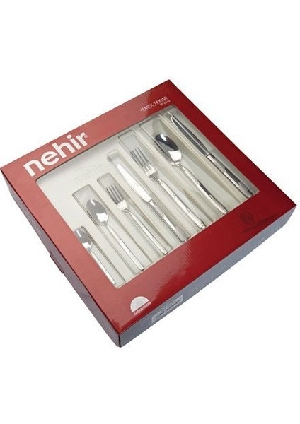 Nergis Sade Kutulu 89 Parça Çatal Kaşık Takımı fiyatları