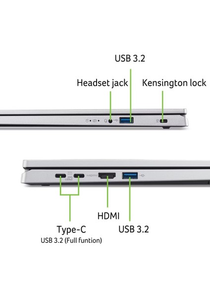 Aspire AG15-71P Intel Core I5 1334U 8 GB 512 GB SSD 15,6'' FHD IPS Freedos NX.JDCEY.001