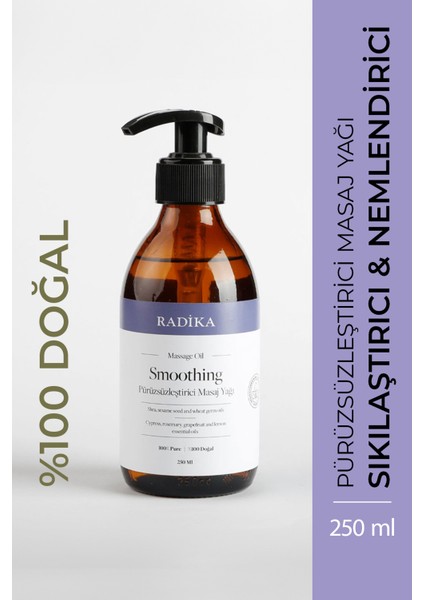 Pürüzsüzleştirici Masaj Yağı
