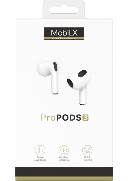 Propods 3. Nesil Kablosuz Bluetooth Kulak Içi Kulaklık – Hd Mikrofon, Ultra Hafif, Hifi Stereo Ses, Kılıf