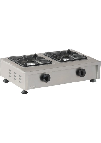 Doğalgazlı Set Üstü Ikili Mini Ocak, 53X36X17 Cm, OCK02.N21