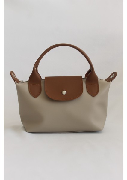 Grock Small Bej Omuz Çantası