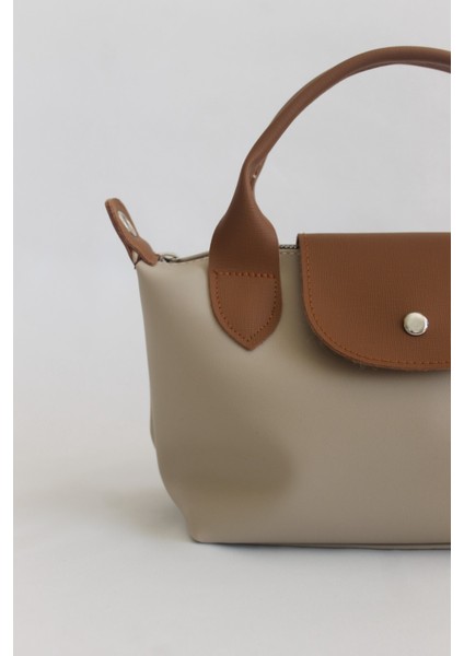 Grock Small Bej Omuz Çantası modelleri