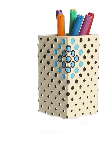 2 Adet Kalemlik Puanlı Model Ofis Gereci 6X6X10CM 200ML modelleri