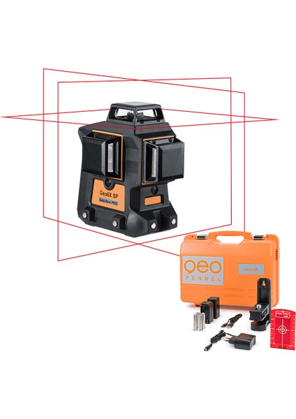 GEO6X Sp Kıt Lazer Nivo Kırmızı