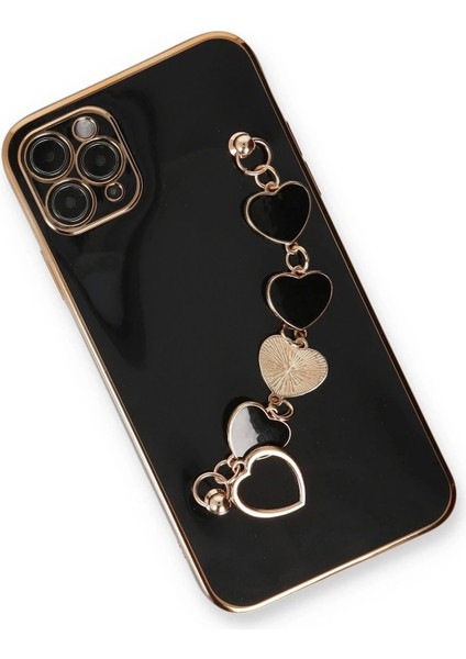 Newface iPhone 11 Pro Max Kılıf Esila Silikon - Siyah modelleri