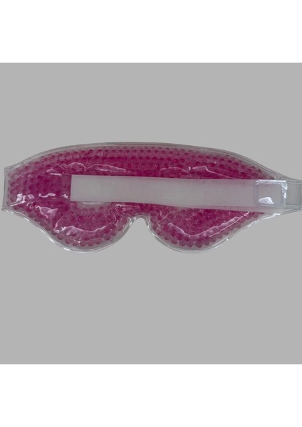 Pembe Jel Boncuklu Göz Maskesi, Soğuk & Sıcak Kullanım Rahatlatıcı Terapi Maskesi fiyatları