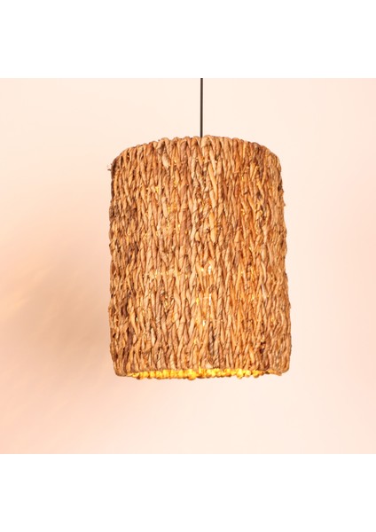 Mylamp Alanya Doğal Abaka 35X45 cm Avize