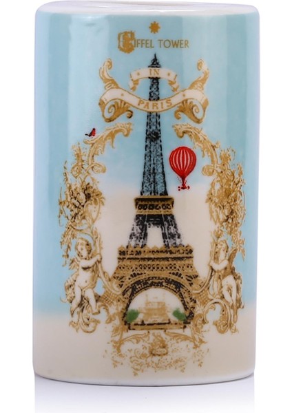 2 Adet Kalemlik Romantik Yeşil Model Seramik Ofis Gereci 7X7X11CM indirimleri