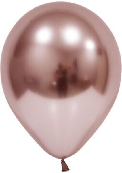 Balon 12" Krom Rose Gold (50 Li Paket)