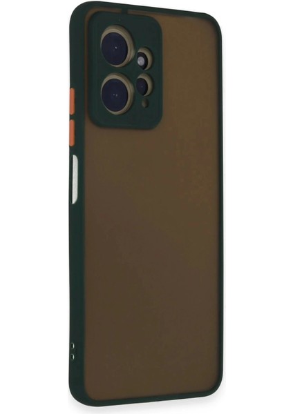 Newface Xiaomi Redmi Note 12 4g Kılıf Montreal Silikon Kapak - Yeşil fiyatları