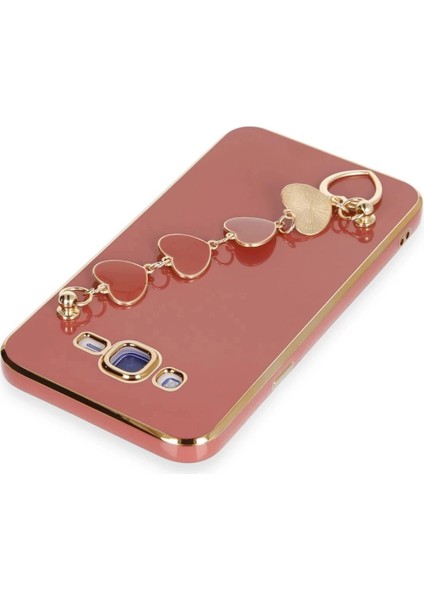 Newface Samsung Galaxy J7 Kılıf Esila Silikon - Kırmızı modelleri