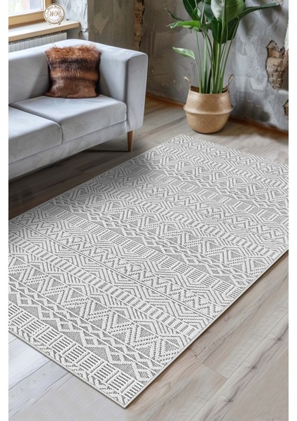 Makinede Yıkanabilir Kaymaz Taban Leke Tutmaz Salon Halısı Mutfak Halısı ve Yolluk