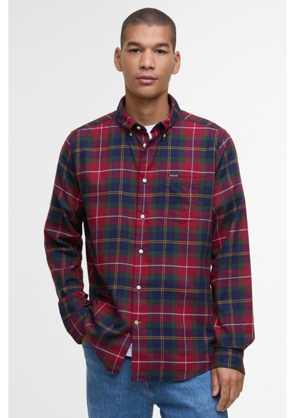 Fortrose Tailored Tartan Gömlek TN69 Winterberry Tartan
