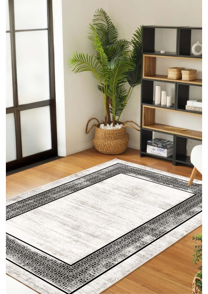 Makinede Yıkanabilir Kaymaz Taban Leke Tutmaz Salon Halısı Mutfak Halısı ve Yolluk