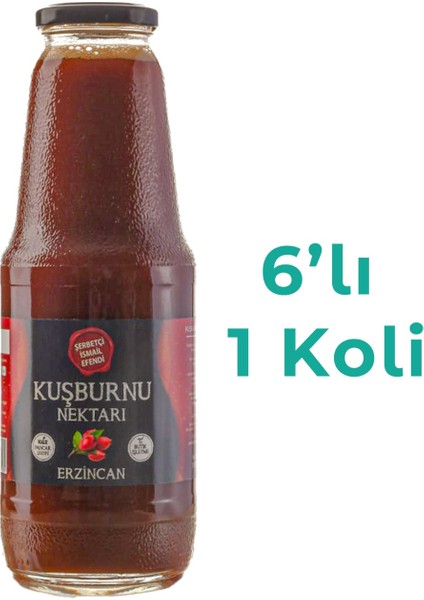 Şerbetçi Ismail Efendi Kuşburnu Nektarı 1l x 6 Şişe fiyatları