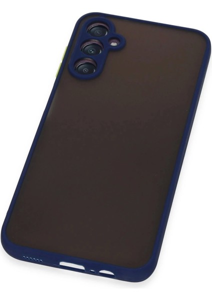 Newface Samsung Galaxy A14 4g Kılıf Montreal Silikon Kapak - Lacivert fırsatları